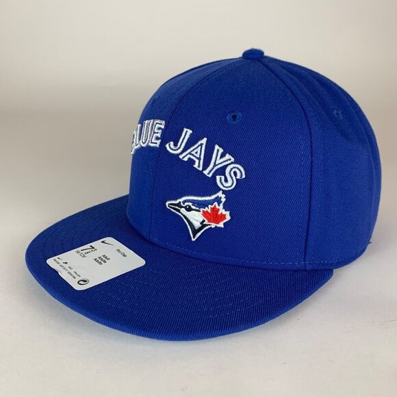 Toronto Blue Jays MLB Blue Nike Pro Cap Fitted Hat Mens 7 3/8 New - Picture 1 of 5